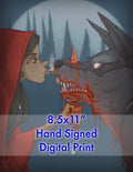 Red Riding Revenge Gallery Print